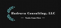 the logo for hadrava consulting, llc